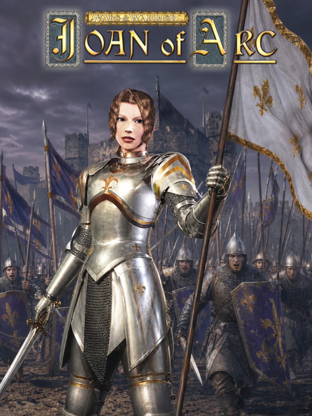 Wars and Warriors: Joan of Arc official cover artwork