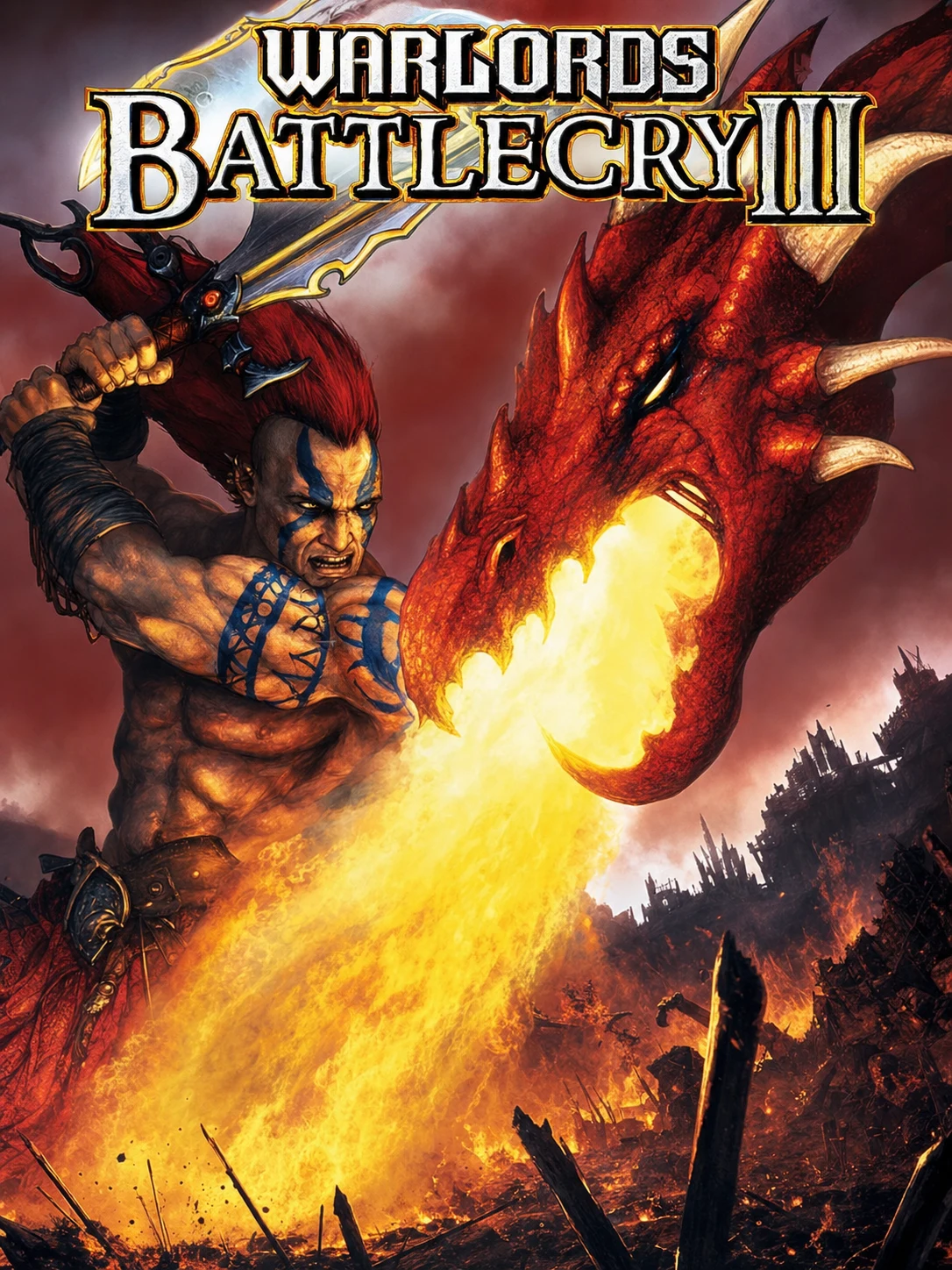 Warlords Battlecry III official cover artwork